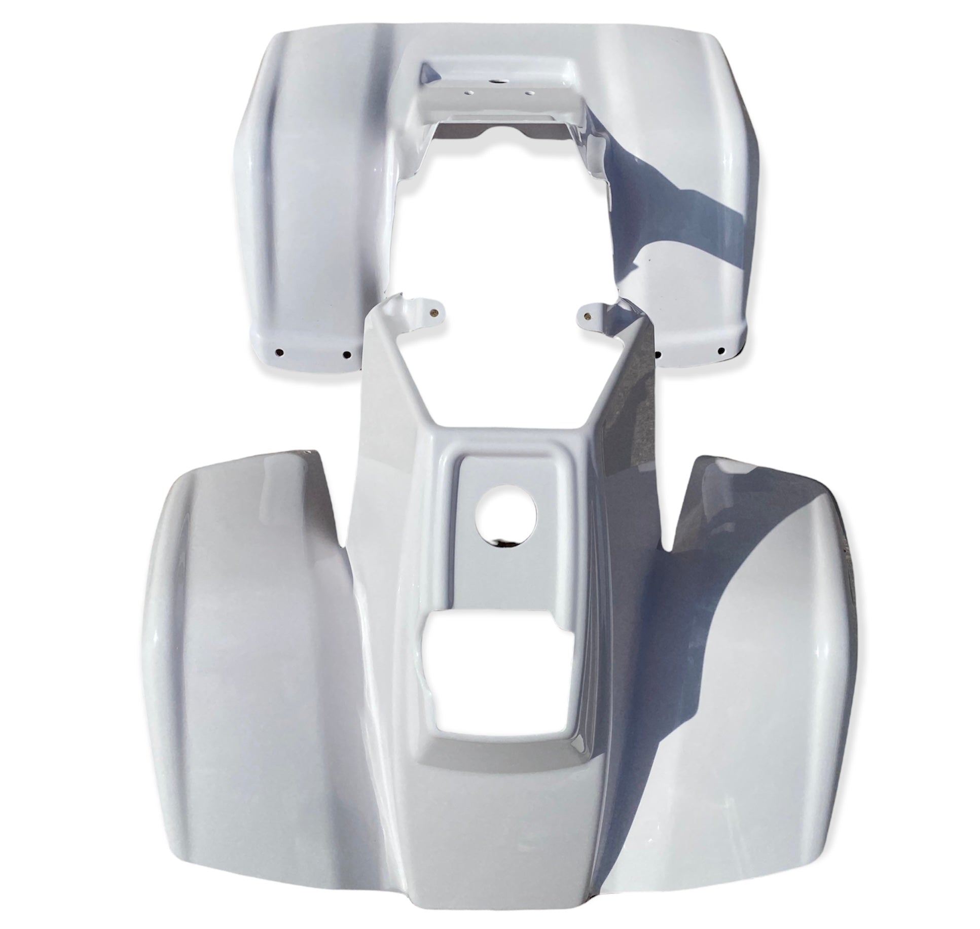 KTX Pro Red Front & Rear Fender Set For Honda TRX70 (1986-1987) - TPO Plastic