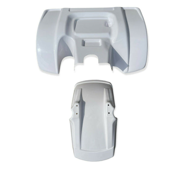 KTX Pro For Kawasaki KXT 250 84 - 85 Heavy Duty Plastic Tecate 3 Front and Rear Fender
